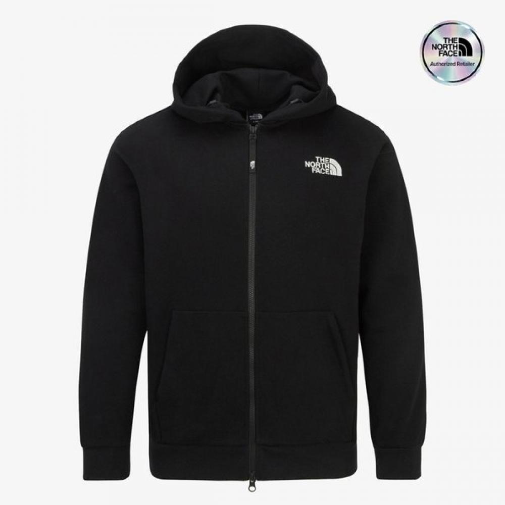 The North Face Men S Core Hooded Zip Up Black Nj5jr50b BLACK/095