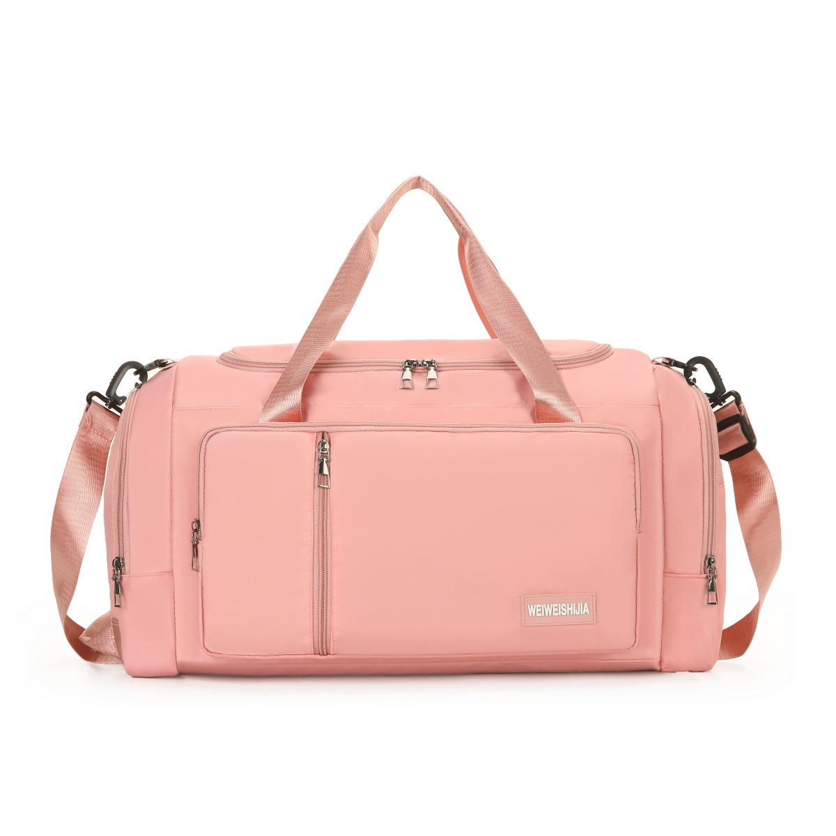 

Large Capacity Outdoor Sports Gym Bag with Wet/Dry Separation & Shoe Compartment 51*26*28cm