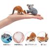 TOYMANY 7-Piece Animal Figure Set, Australian Animal Figures, Realistic Animal Toys, Kangaroo, Koala, Family, Popular Animals, Birthday Gift,