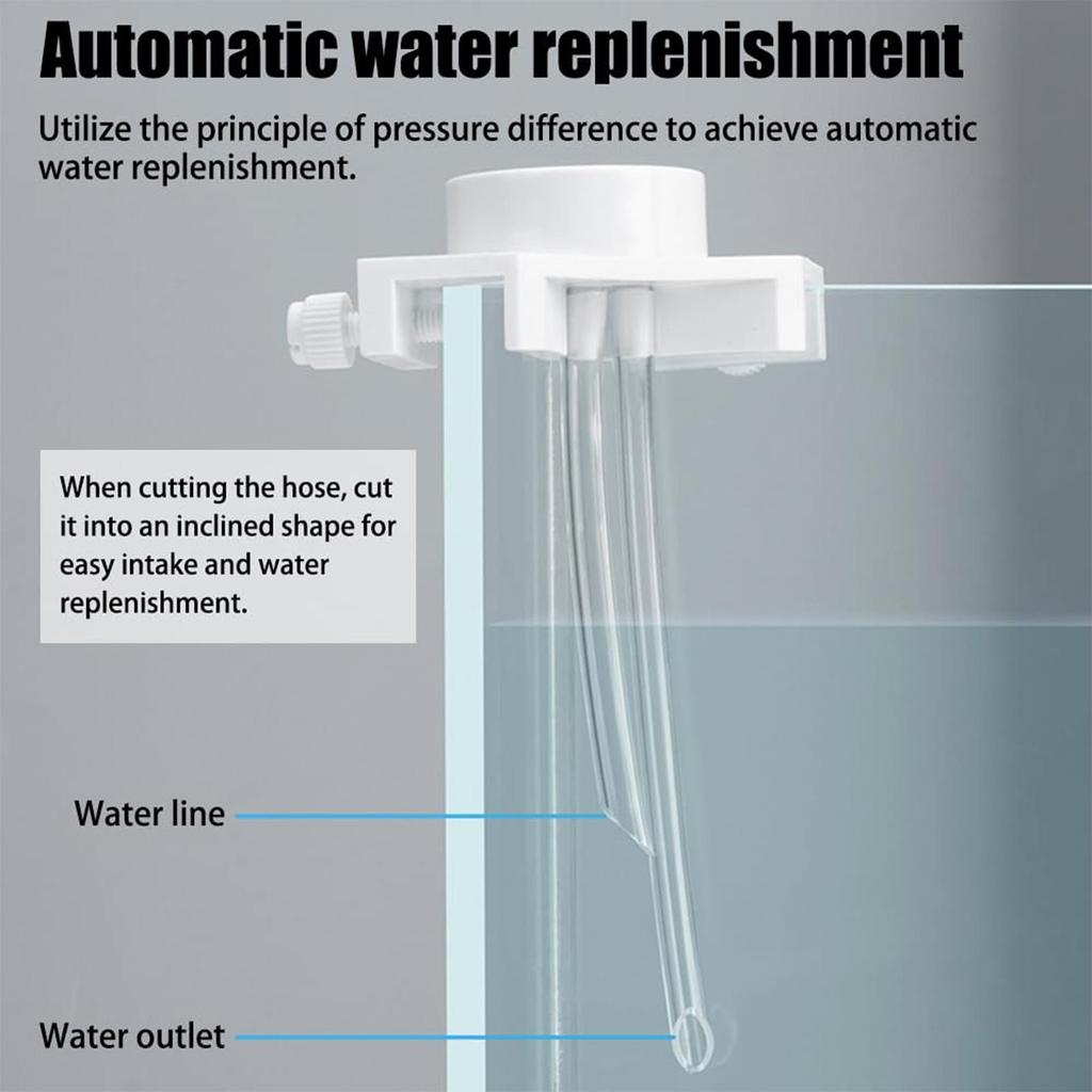 Aquarium Auto Nachfüllsystem Praktischer Wasserflussregler Controller Auto Nachfüllsystem