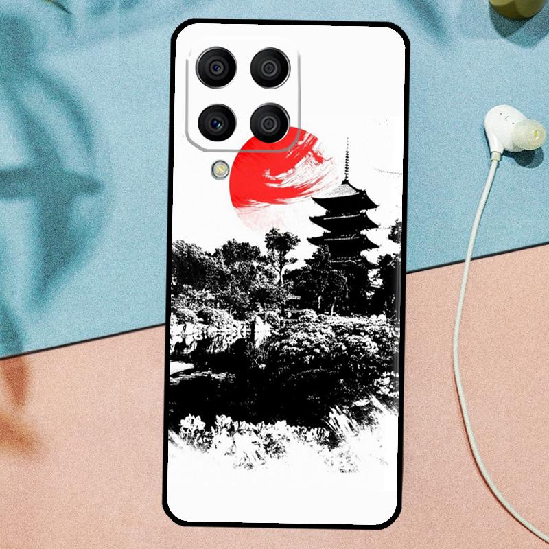 Japanese Temple Kyoto For Samsung Galaxy M31 M11 M23 M12 M13 M14 M15 M35 M55 M34 M54 M33 M53 M32 M52 M06 M16 Case