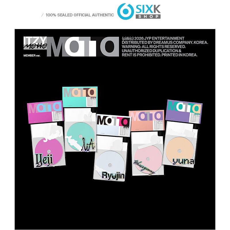 

[Предзаказ] ITZY - [Motto] MEMBER Ver. (Онлайн-преимущество) [NO POB] RANDOM