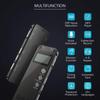 Vandlion Digital Audio Recording Voice Activated Recorder Wav Mp3 Player Usb Drive Portable Vor Metal Aluminum Cover Black V31