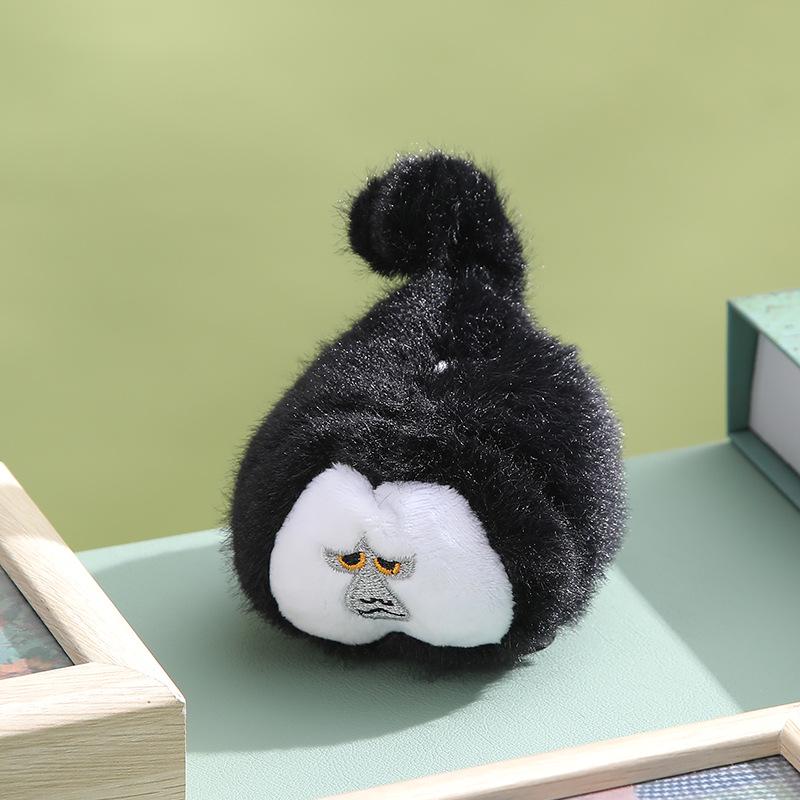 Leji er Capybara Plush Doll Pendant - Wagging Tail Birthday Gift 11cm