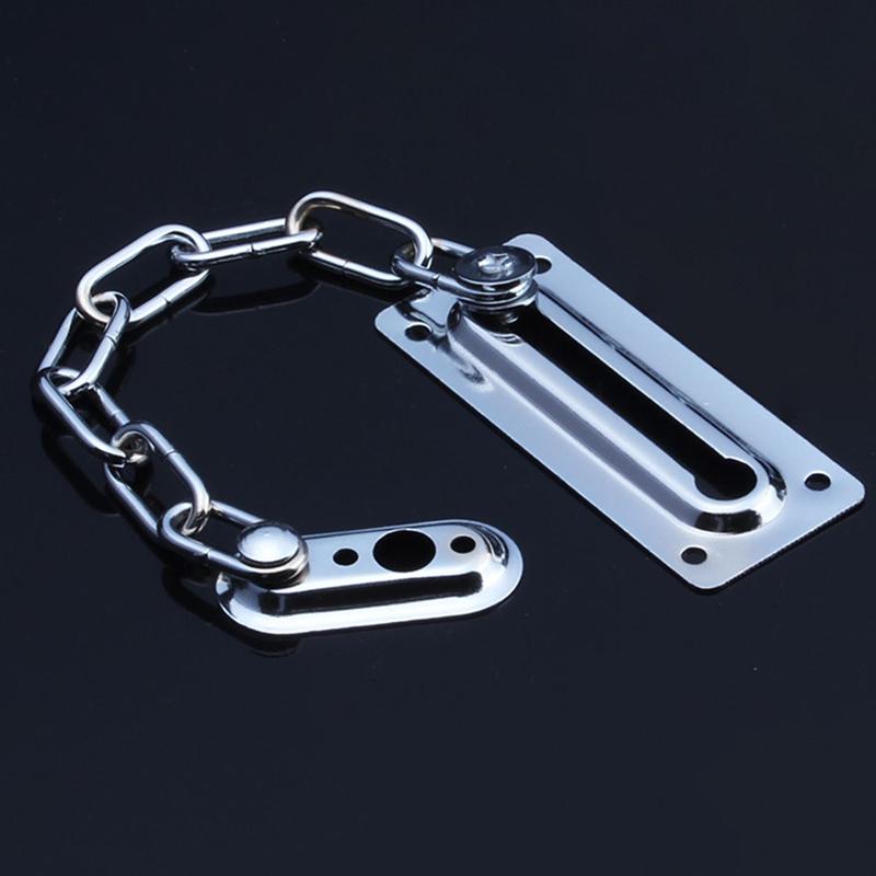 Stainless Steel Anti-Theft Door Chain Lock Hotel High Security Chain Restrictor