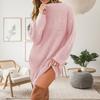New Long-sleeved Knitted Top, Dress, Loose Sweater, Knitted Sweater for Women in Autumn and Winter