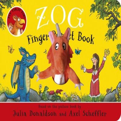 The Zog Puppet Book by Julia Donaldson Board Book Book 9780702319334