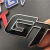 3D Metal GT Logo Letters Car Front Grill Rear Trunk Emblem Badge Sticker Decals For GT Accessories