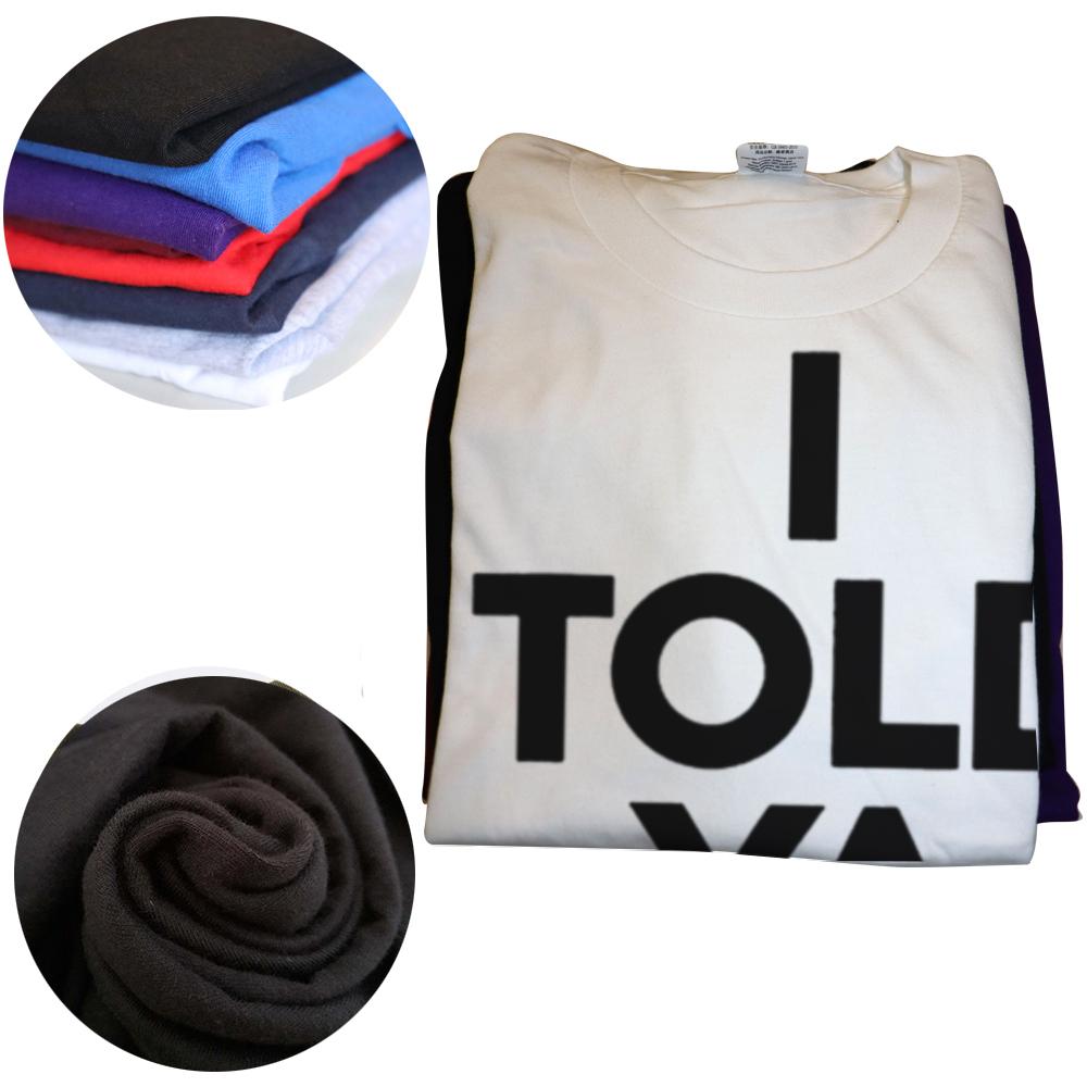 I Told Ya - Tennis - I Told You T-Shirt Letters Printed Tee Short Sleeve Novelty Gifts Summer Fashion Casual Tops