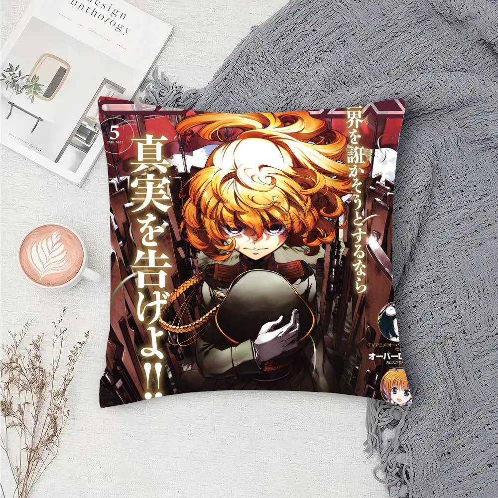 Saga Of T-Tanya The Evil Anime Pillow Case Sofa Cushion Cover Room Home Decoration 30cm x 30cm