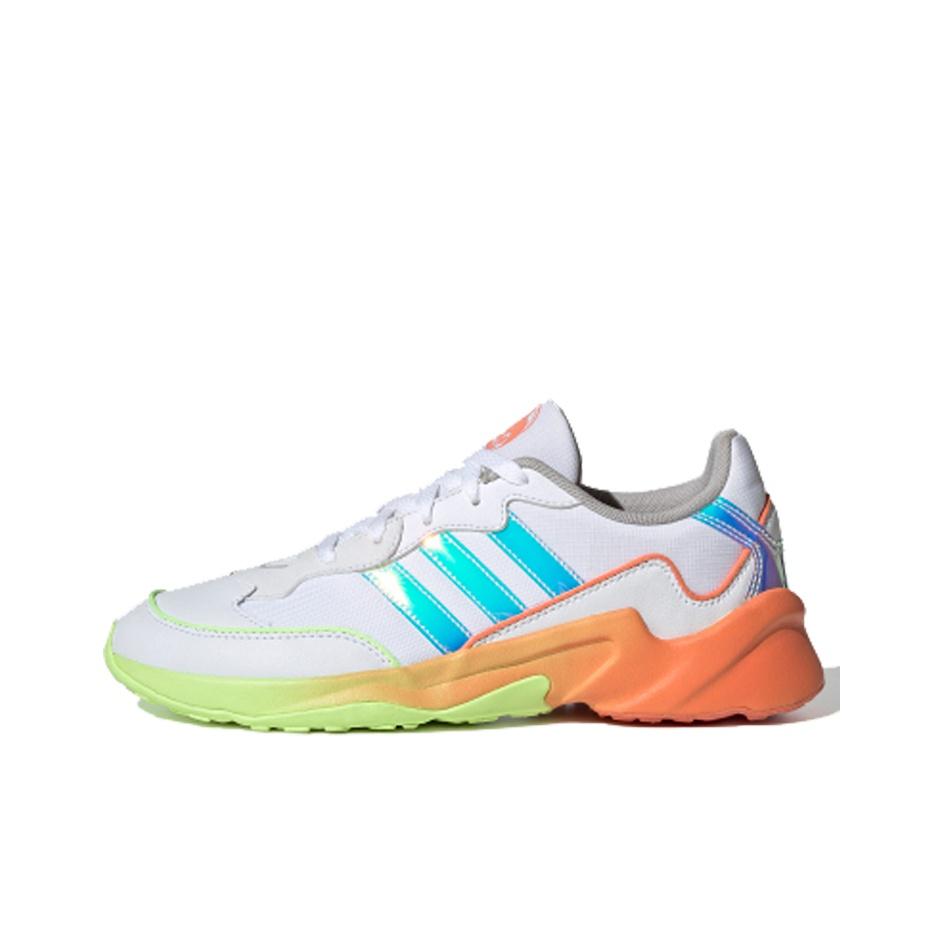 adidas Neo 20-20 FX Honor Of Kings Všestranné Pohodlné Tlumení Nárazů Nízké Běžecké Boty na Maratón Dámská Teniska Korálově Růžová FV6104