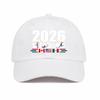 Casual 2026 Football Themed Baseball Cap Adjustable Versatile Sun Visor Embroidery Letter Breathable Peaked Hat Unisex