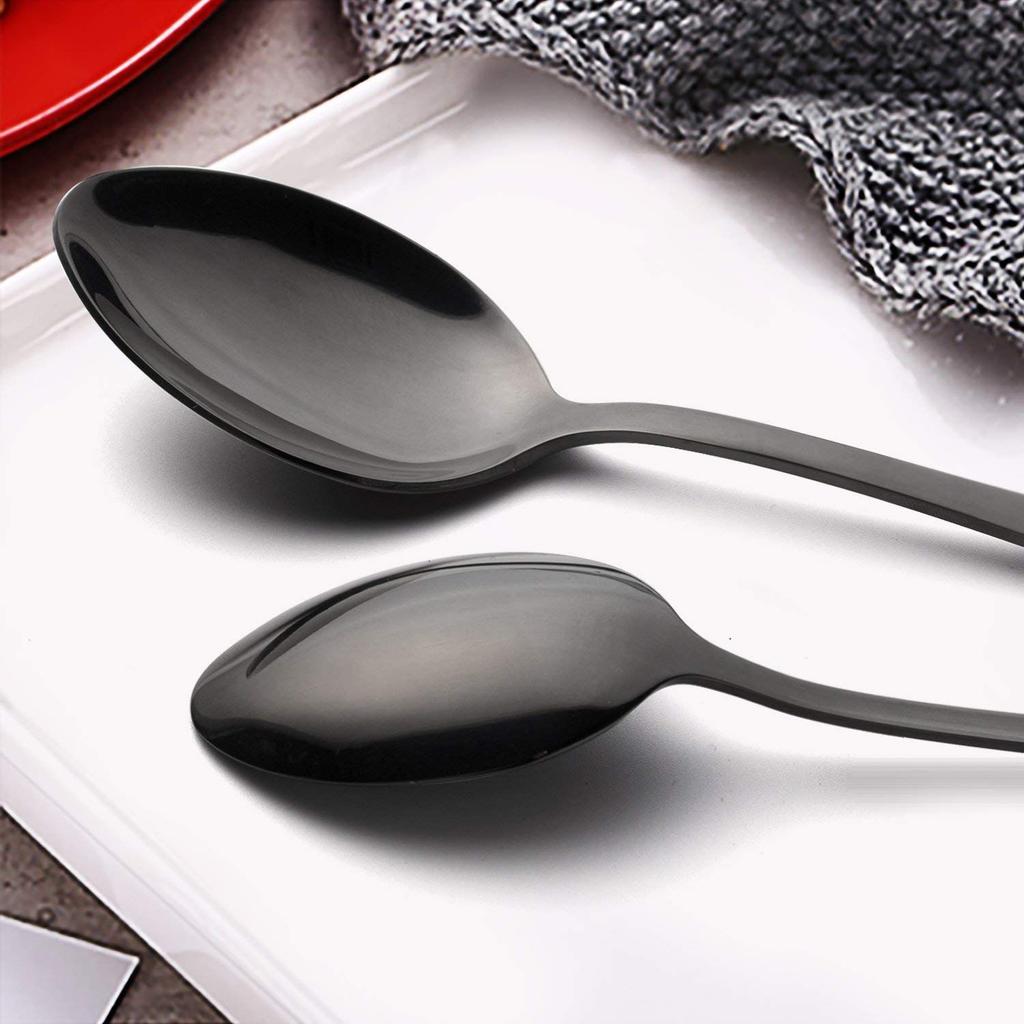 Restaurant Home Hotel Matte Set, Satin Finish Stainless Steel Flatware Set, Tableware Cutlery Set Utensils for Kitchens