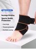 Ultradünne Knöchelbandage mit Silikonband Professioneller Schutz vor Verstauchungen zur Genesung