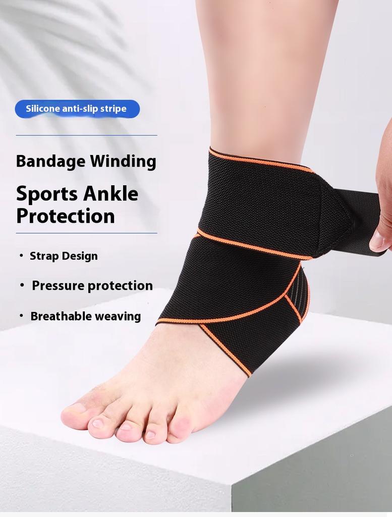 Ultradünne Knöchelbandage mit Silikonband Professioneller Schutz vor Verstauchungen zur Genesung