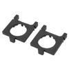 2Pcs LED Headlight Base Holders Low Power Professional Design Small Compact Headlight Bulb Base