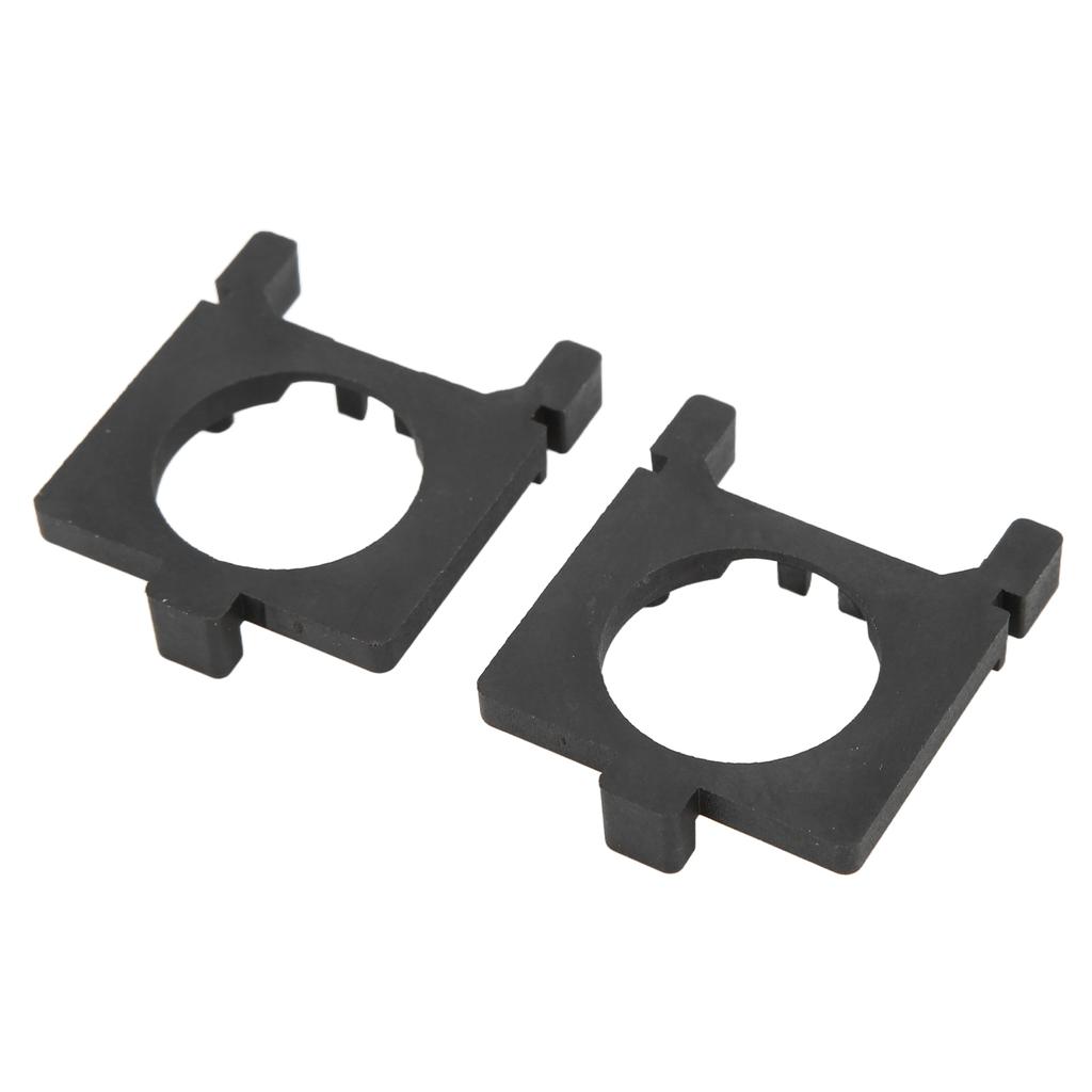 2Pcs LED Headlight Base Holders Low Power Professional Design Small Compact Headlight Bulb Base