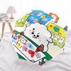1pc BT21 Official Merchandise: Outdoor Umbrella with BT21 Characters - Automatic Opening & Closing, 3-Fold Design, 8-Rib Iron Frame, Perfect Gift