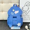 Wave Point Rabbit Ears Bag Cute Fresh Mochila Student Mochilas Mujer 2026 New Backpacks Teenage Girls Backpack Bolsas Feminina