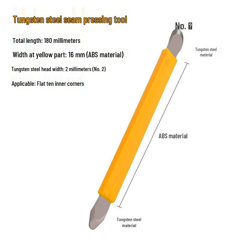 

Corner Grouting Tool: Professional Scraper & Tile Edge Pressing Stick