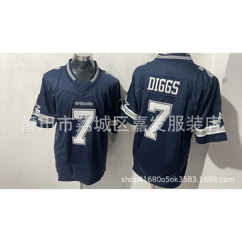 Camiseta de Fútbol Americano NFL Dallas Cowboys para Hombre de Algodón Ropa del Equipo Ropa para el Día del Partido Otoño