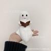 Halloween Ghost Reading Book Statue Ornament Resin Craft Home Decor Desk Gift