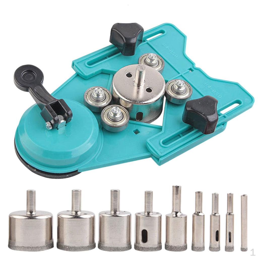 Buy Diamond Hole Saw Drill Bit Drill Guide Jig Fixture Locator for