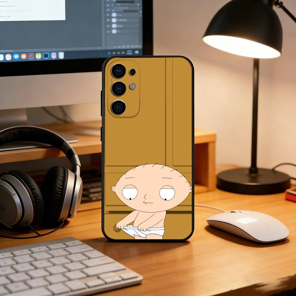 Adorable  D-dumping Phone Case Black Silicone Soft For Samsung S25,S24,S21,S22,S23,S30,Ultra,S20,Plus,Fe,Lite