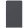 Nightstands 2 pcs Anthracite 34.5 x 39 x 62 cm Steel