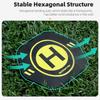 Foldable Landing Pads 35CM For DJI NEO/ AVATA 2/1/MINI Series Double Sided Drone Parking Mat Leather Aircraft Mat Accessories
