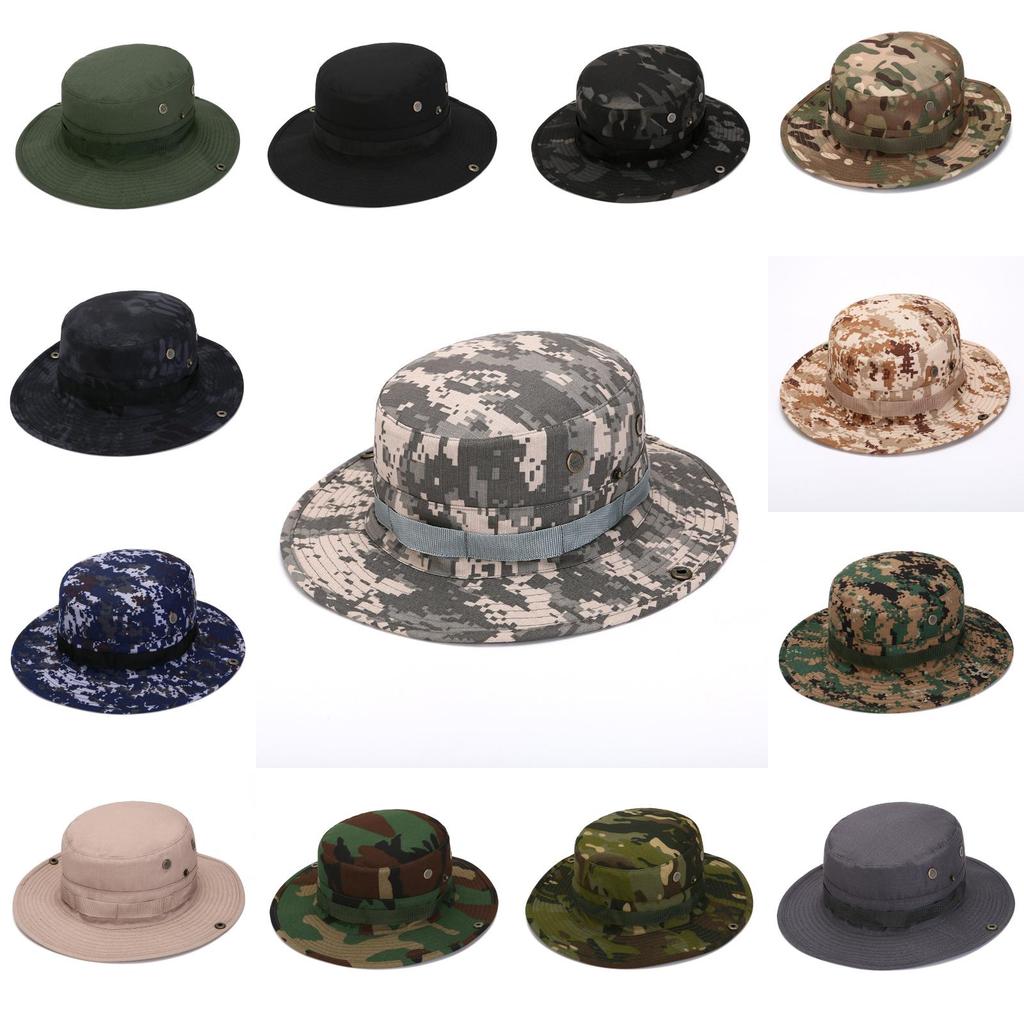 Camouflage Eimerhut Für Outdoor-Angeln Und Camping Sonnenschutz Mit Atmungsaktivem Stoff Für Männer Und Frauen