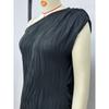 Women's Fashion Water Ripple One-Shoulder Dress Trendy Vacation Beachwear for Summer Getaways