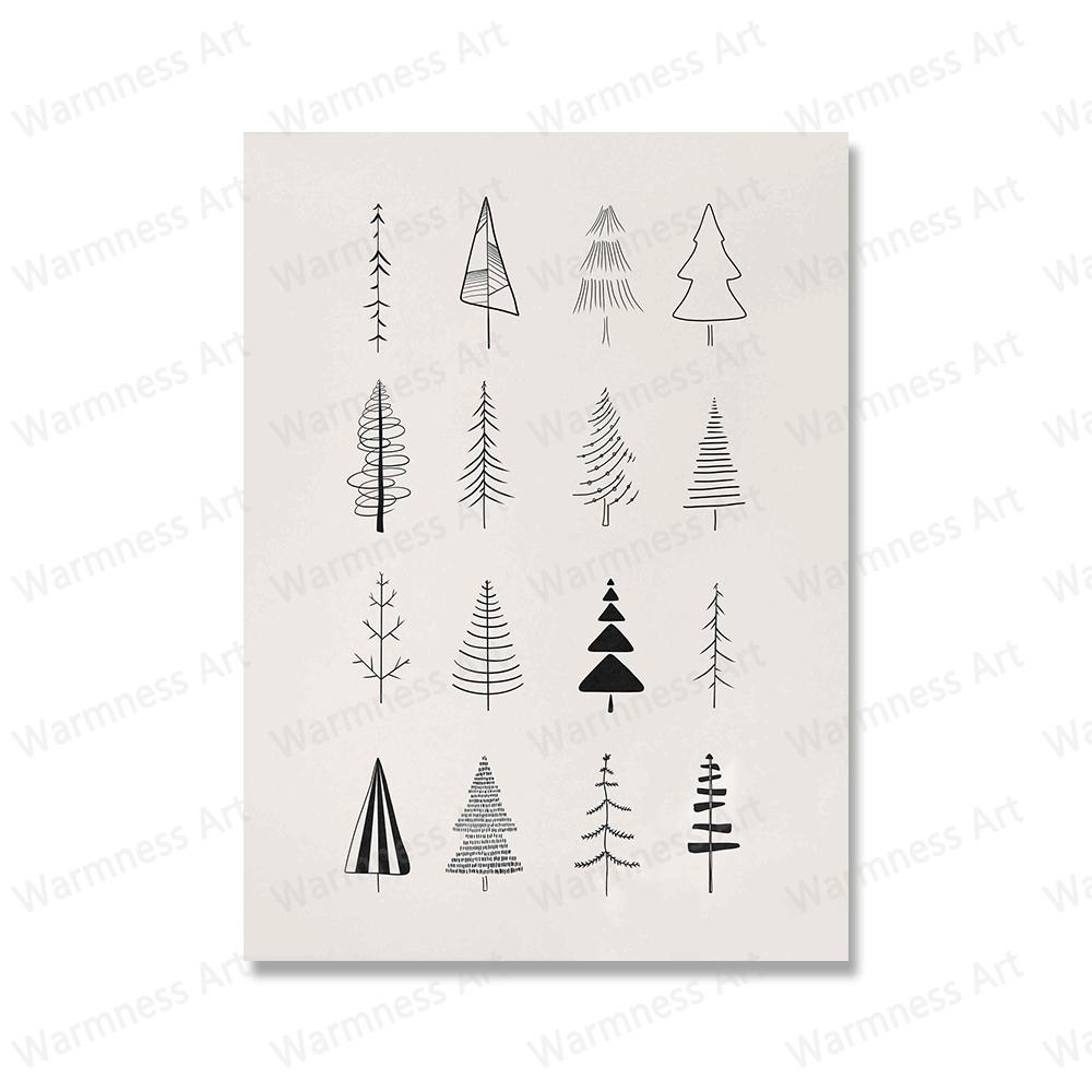 

Веселый Рождественский постер, люди, празднование, Новогодняя елка, картинки для йоги, рождественский подарок, холст, живопись, художественные принты для декора гостиной 30x40cm No Framed темно-синий