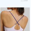 Breathable Sports Bra Shockproof Crop Top Anti-sweat Fitness Top Women Seamless Yoga Bra Sport Vest Gym Workout Top