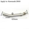 Tubo di scarico per KAWASAKI Z800 (2013-2016) / Z750