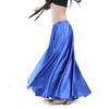 Big Swing Satin Belly Dance Skirt for Stage Performance