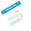 80Pcs Interdental Brushes Elastic Tooth Cleaning Toothpick Tools Portable Oral Care for Braces Gap Cleaning Interdental