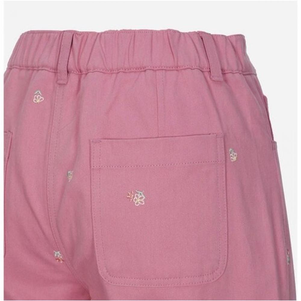 Thursday Island Flower Motif Embroidered Pants T262mpt142w
