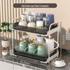 Modern Double-Layer PET Cup Storage Rack