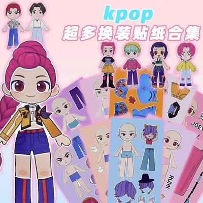 K-Pop-Dämonenjäger-Cartoon-Aufkleber, DIY-Anime-Doodle-Aufkleber für Gepäck und Wasserflaschen