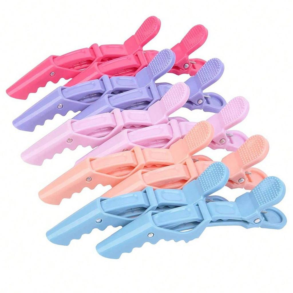 5/10/12/20 Piece Set of Multifunctional Hair Styling Sectioning Clips, Positioning and Partitioning Alligator Clips