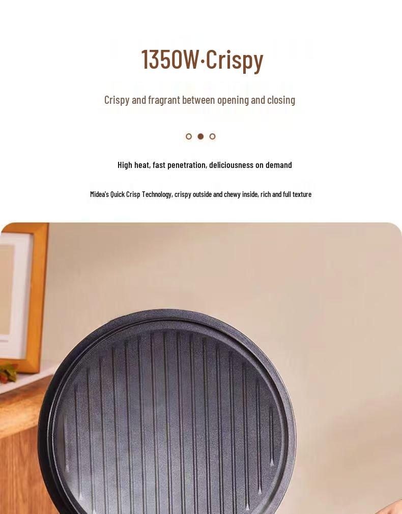 Xianke Multifunctional Electric Griddle & Grill - Suspended Household Frying & Grilling Pan.
