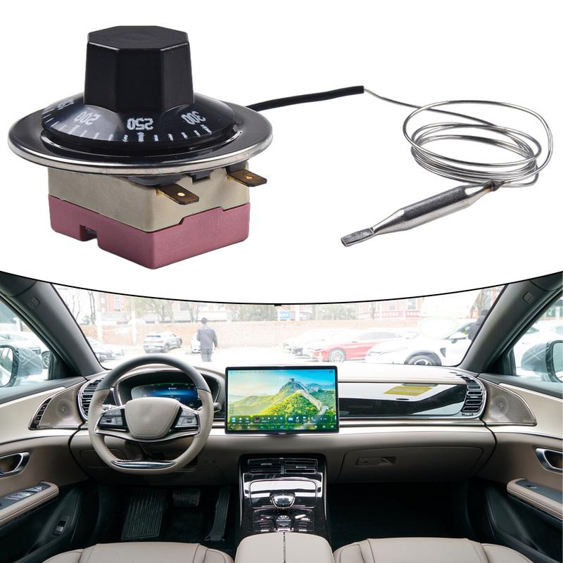 Electric Radiator Thermostat Switch for Noodle Machines Controls Temperatures from 50 To 300 Degrees Celsius Efficiently