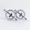 BDSM 1 Pair Metal Nipple Clamps Adjustable Breast Spring Clamps Bondage Sex Slaves Nipple clips Adult Sex Toys For Woman
