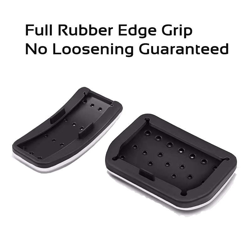 For Tesla Model 3 Y 2021-2025 Highland Juniper 2pcs Aluminum Alloy Brake Accelerator Foot Pedals Cover Car Accessories