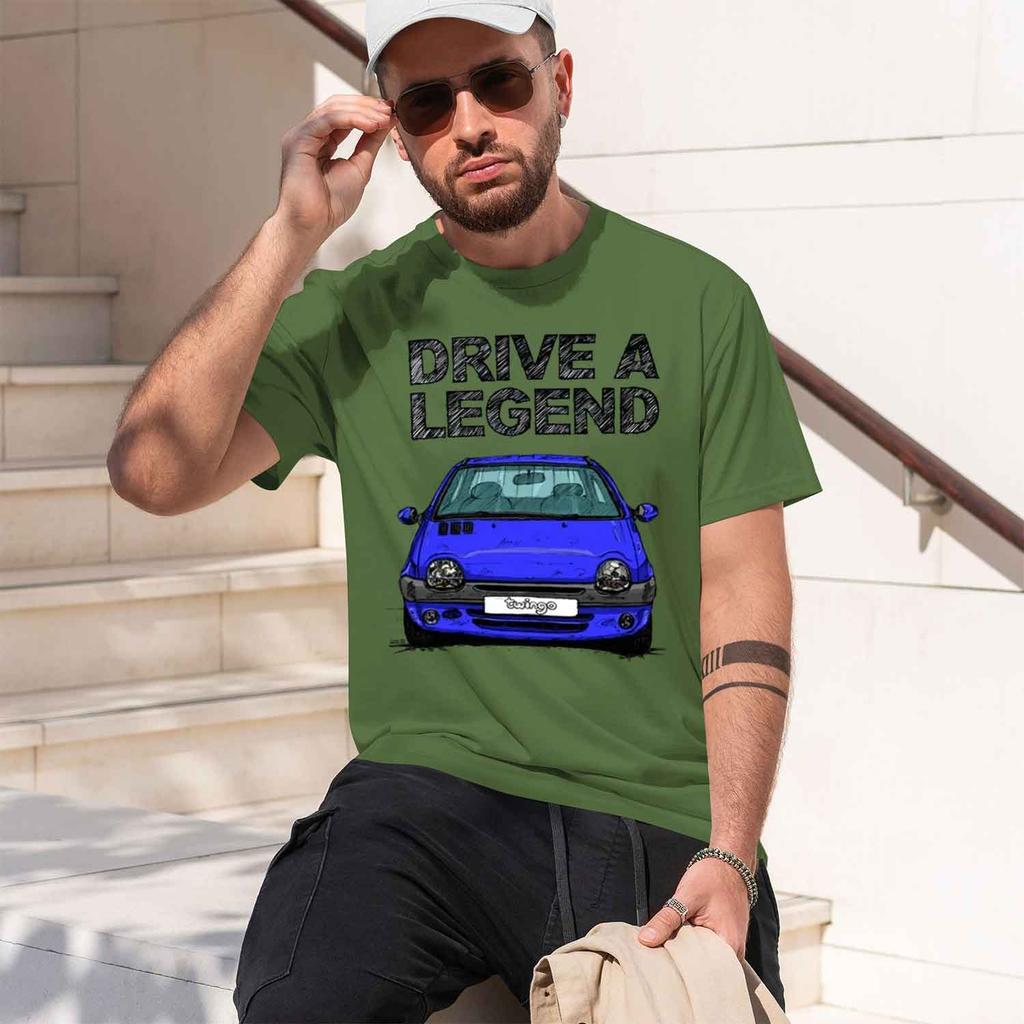 2026 New Model New Ive A Legend To Late Halogen Model Sport Car Tshirt White Tees Unisexs Clothing Summer Casual T Shirt