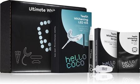 

Hello Coco PAP Ultimate Whitening Set teeth whitening kit TU прозрачный
