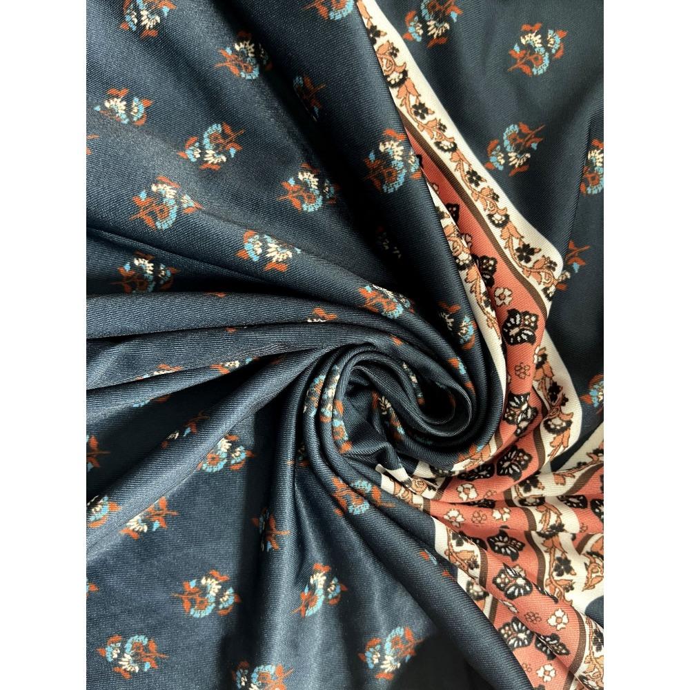Women's Boho Paisley Print Cami Dress Tie Front Spaghetti Straps Short Dresses