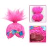 Kinder Troll Stil Festival Party Perücke Für Cartoon Cosplay Mit Pinker Kopfschmuck Kappe