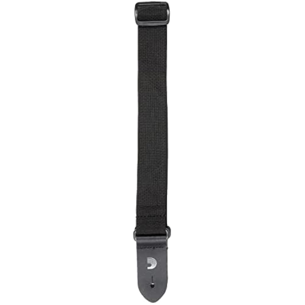 D'Addario Daddario Ukulele Strap Small Instrument Strap PWSUKE300 Poly Pro - Black [Domestic Genu...